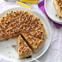 Honey Pecan Cheesecake Recipe: How to Make It image