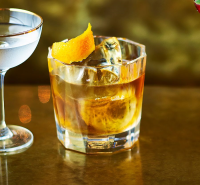Rum old-fashioned recipe | BBC Good Food image