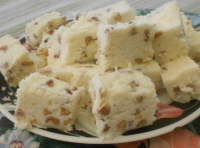Fast and Easy White Chocolate Fudge | Just A Pinch Recipes image