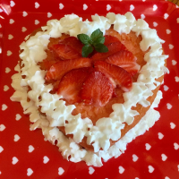 White Chocolate Chip Strawberry Cake Recipe | Allrecipes image