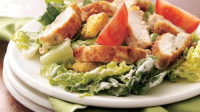 Crispy Chicken Caesar Salad Recipe - BettyCrocker.com image