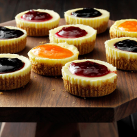Jam-Topped Mini Cheesecakes Recipe: How to Make It image