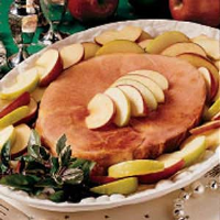 Baked Ham and Apples Recipe: How to Make It image