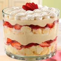 Strawberry-Coconut Tres Leches Trifle - Recipes | Pampered ... image