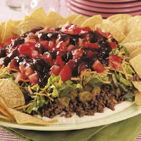 Barbecue Beef Taco Plate Recipe: How to Make It image