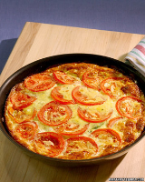 Zucchini and Tomato Frittata | Martha Stewart image