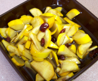 Warm Green and Yellow Squash Salad With Cranberry ... image