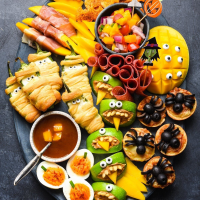 25 Easy Sweet and Savory Halloween Treats - Brit + Co image