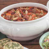Pasta Meatball Soup Recipe: How to Make It image