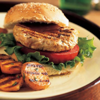 Barbecue Turkey Burgers Recipe | MyRecipes image