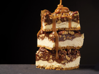 Chocolate-Pecan Cheesecake Bars | Hy-Vee image