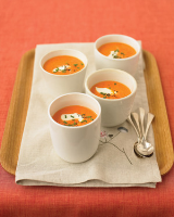 Creamy Red-Pepper Soup Recipe | Martha Stewart image
