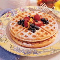 Waffles From Scratch Recipe: How to Make It image