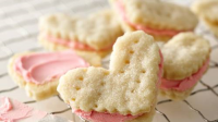 Valentine Cream Wafers Recipe - BettyCrocker.com image