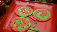 Christmas Lollipop Sugar Cookies Recipe - Pillsbury.com image