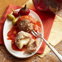 Stuffed Italian Meatballs | Midwest Living image
