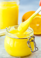 Easy Eggless Lemon Curd Recipe - Mommy's Home Cooking image