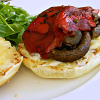 Grilled Mushroom Sandwich With Citrus Mayo Recipe | Allrecipes image