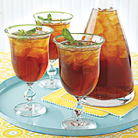 Mint Iced Tea Recipe | MyRecipes image