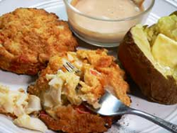 Imitation Crab Meat Cakes Recipe : Taste of Southern image