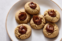 Tahini Thumbprints Cookies With Dulce de Leche Recipe ... image