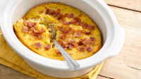 Easy Recipes & Easy Cooking Ideas - Pillsbury.com - Slow-Cooker Bacon-Corn Pudding image
