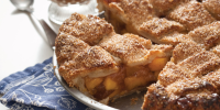 Magpie Peach Lattice Pie with Bourbon Caramel Recipe ... image