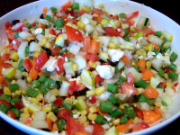Dixie's Chopped Vegetable Salad Recipe - Food.com image
