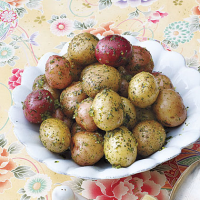 New Potatoes with Parsley Butter Recipe | MyRecipes image
