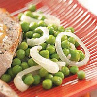 Green Peas with Onion Recipe: How to Make It image
