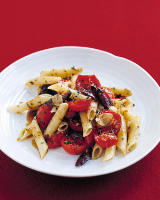 Tomato and Olive Penne Recipe | Martha Stewart image