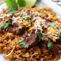 Fiesta Chili Beef and Rice Recipe | Allrecipes image