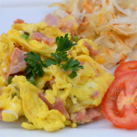 Sharon's Egg and Ham Scramble Recipe | Allrecipes image