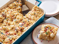 Marshmallow Crispy Treats Recipe | Ree Drummond | Rice Krispie Recipe Ideas Recipe | Ree Drummond | Food Network image