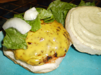 Smoky Beer Burgers With Creamy Mustard Sauce Recipe - Food.com image