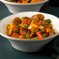 Pumpkin and Chicken Sausage Hash Recipe: How to Make It image