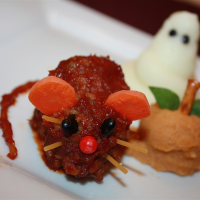 Halloween Bloody Baked Rats Recipe | Allrecipes image