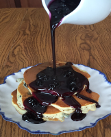 Homemade Blueberry Syrup Recipe For Pancakes Or Ice Cream ... image