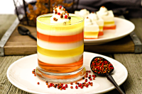 Make These Colorful Candy Corn JELL-O Dessert Cups ... image