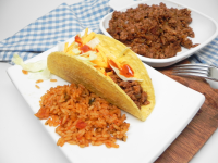 GROUND BEEF TACOS WITH POTATOES RECIPES