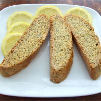 Lemon Poppy Seed Biscotti Recipe | Allrecipes image