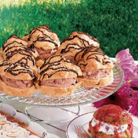 Chocolate-Filled Cream Puffs Recipe: How to Make It image