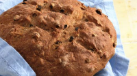 Cinnamon-Raisin-Walnut Wheat Bread Recipe - BettyCrocker.com image
