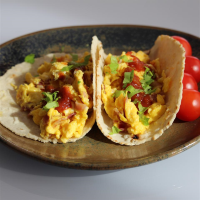 Bacon and Egg Tacos Recipe | Allrecipes image