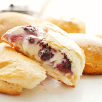Blueberry Biscuit Bombs Recipe - Food Fanatic image