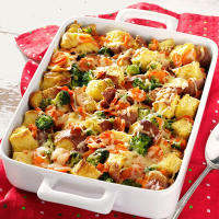 Broccoli and Carrot Cheese Bake Recipe: How to Make It image