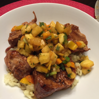 Pork Tenderloin with Pineapple Salsa Recipe | Allrecipes image