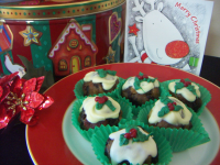 Mini Christmas Pudding Treats Recipe - Food.com image