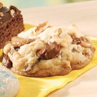 Chunky Chocolate Toffee Cookies Recipe | Land O’Lakes image
