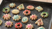 Easy Spritz Cookies Recipe - BettyCrocker.com image